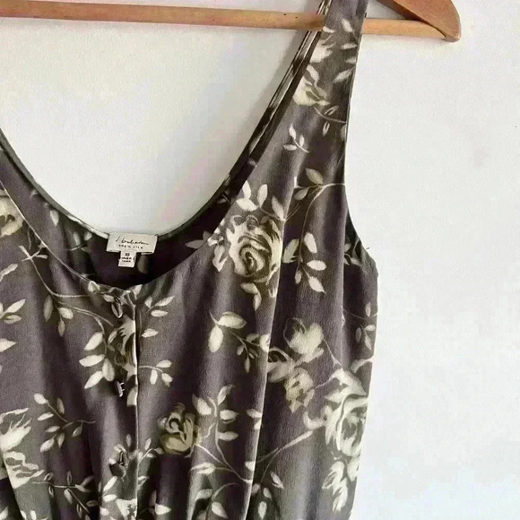 Babaton Aritzia Womens Brown Floral Silk Romantic Feminine Garden Firl Top XS - Picture 6 of 12